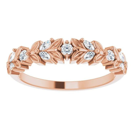 Marquise Diamond Women's Anniversary Band