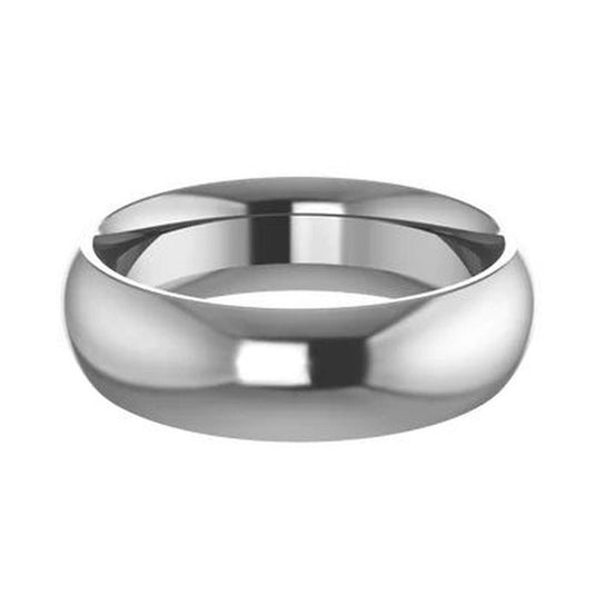 Cobalt Men’s Wedding Band Top View