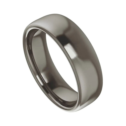 European Men’s Titanium Wedding Band