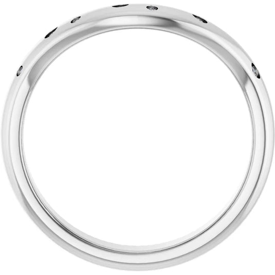 Round Shaped Women’s Wedding Band