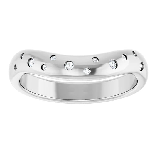 Round Shaped Women’s Wedding Band