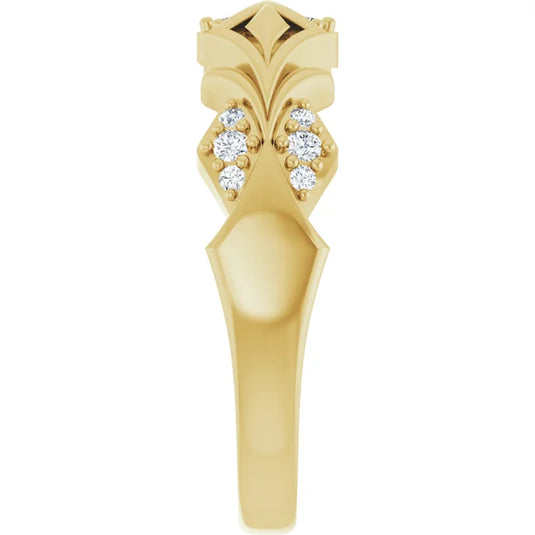 Celestial Lab-Grown Diamond Floating Band