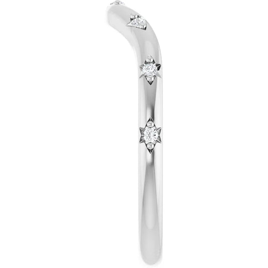 Perfect Curved Wedding Band