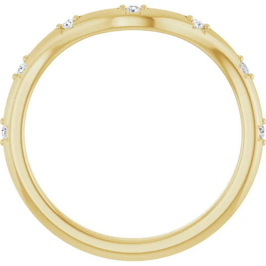 Perfect Curved Wedding Band