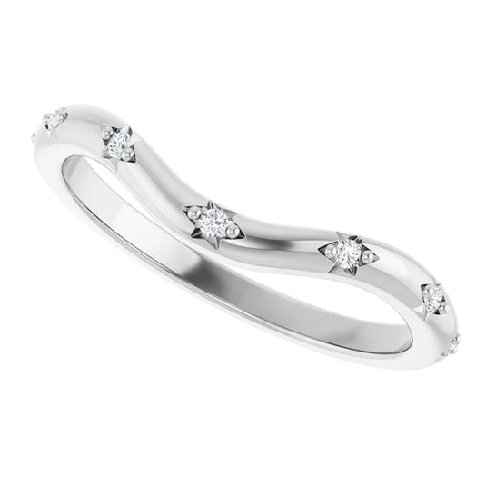Perfect Curved Wedding Band