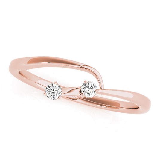 Two Stone Wedding Bands for Modern Couples