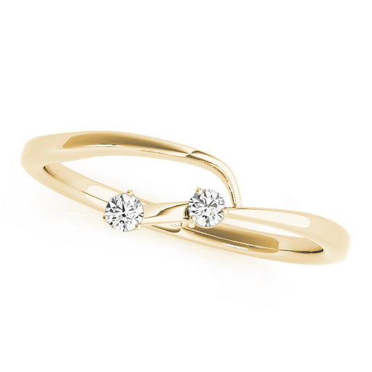 Two Stone Wedding Bands for Modern Couples