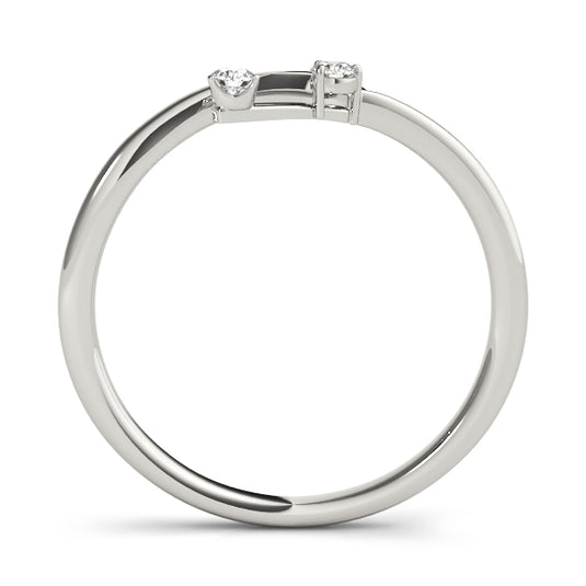 Two Stone Wedding Bands for Modern Couples