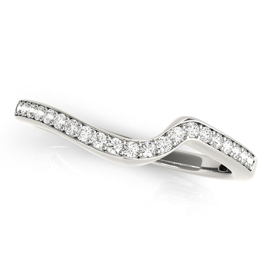 Sparkling Women’s Prong Set Diamond Wedding Band