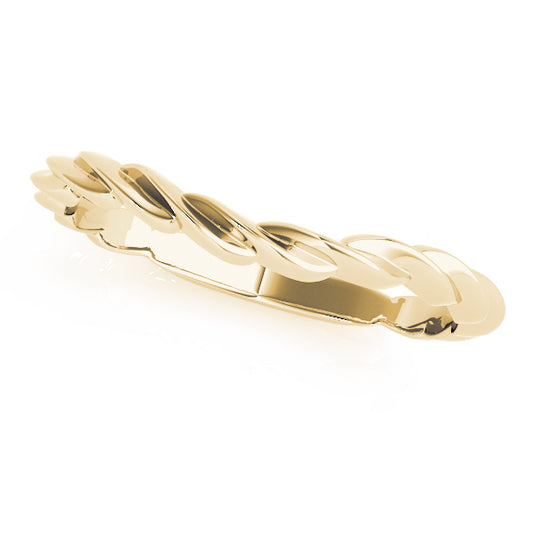 Sophisticated Polished Wedding Band for Women