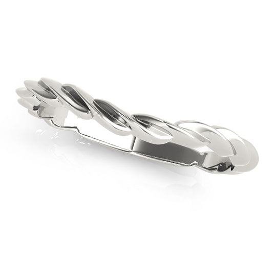 Sophisticated Polished Wedding Band for Women