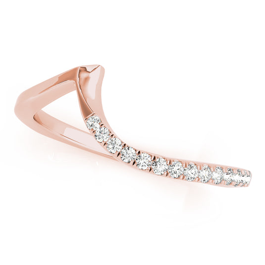 Sleek and Subtle Multi Stone Women’s Wedding Band