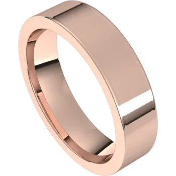 Women’s Comfort Fit Classic Wedding Band Rose Gold