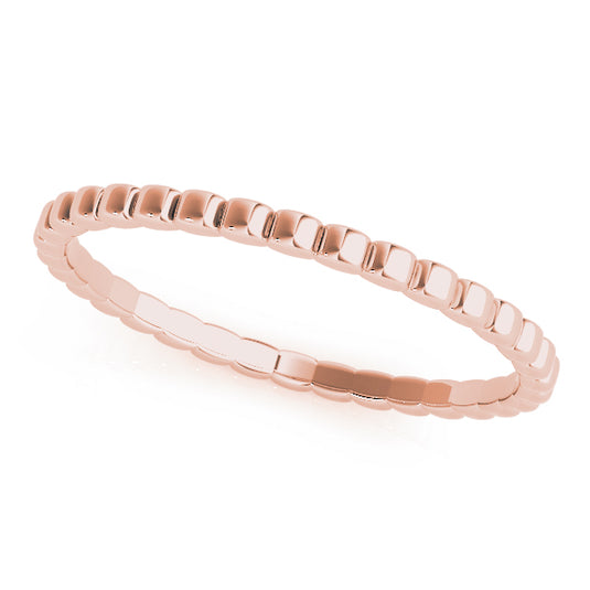 Classic Design Plain Wedding Band for Women