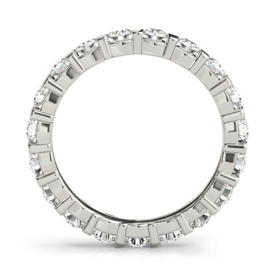 Round Shape Diamond Eternity Band for Her