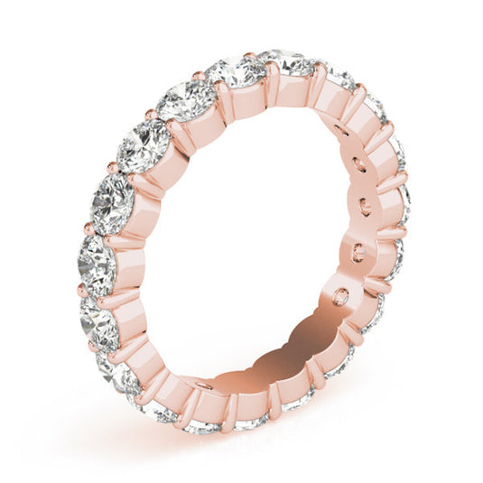 Women's Round Cut Diamond Eternity Band