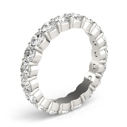 Women's Round Cut Diamond Eternity Band