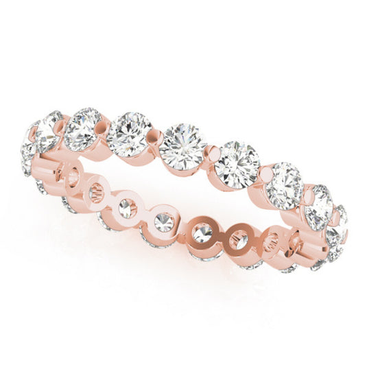 Round Diamonds Eternity Band