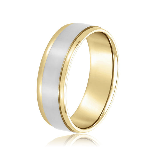 Satin Finish Men's Wedding Band