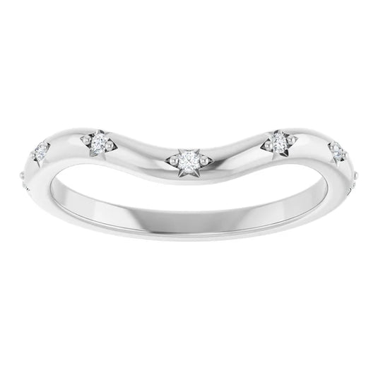Perfect Curved Wedding Band
