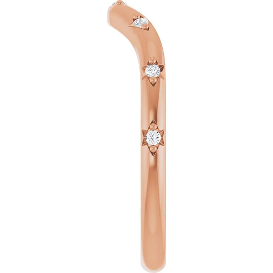 Perfect Curved Wedding Band