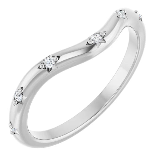 Perfect Curved Wedding Band