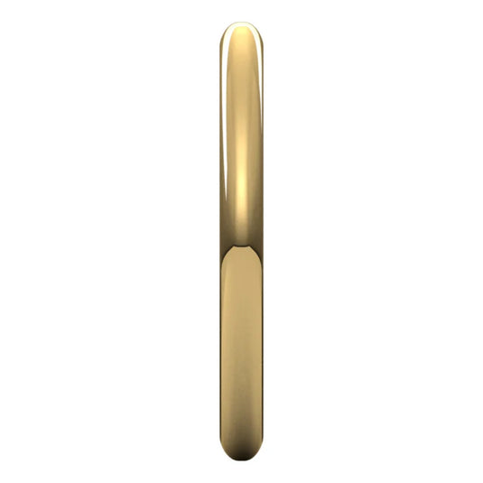 Lightweight Comfort Fit2mm Half Round Band for Women